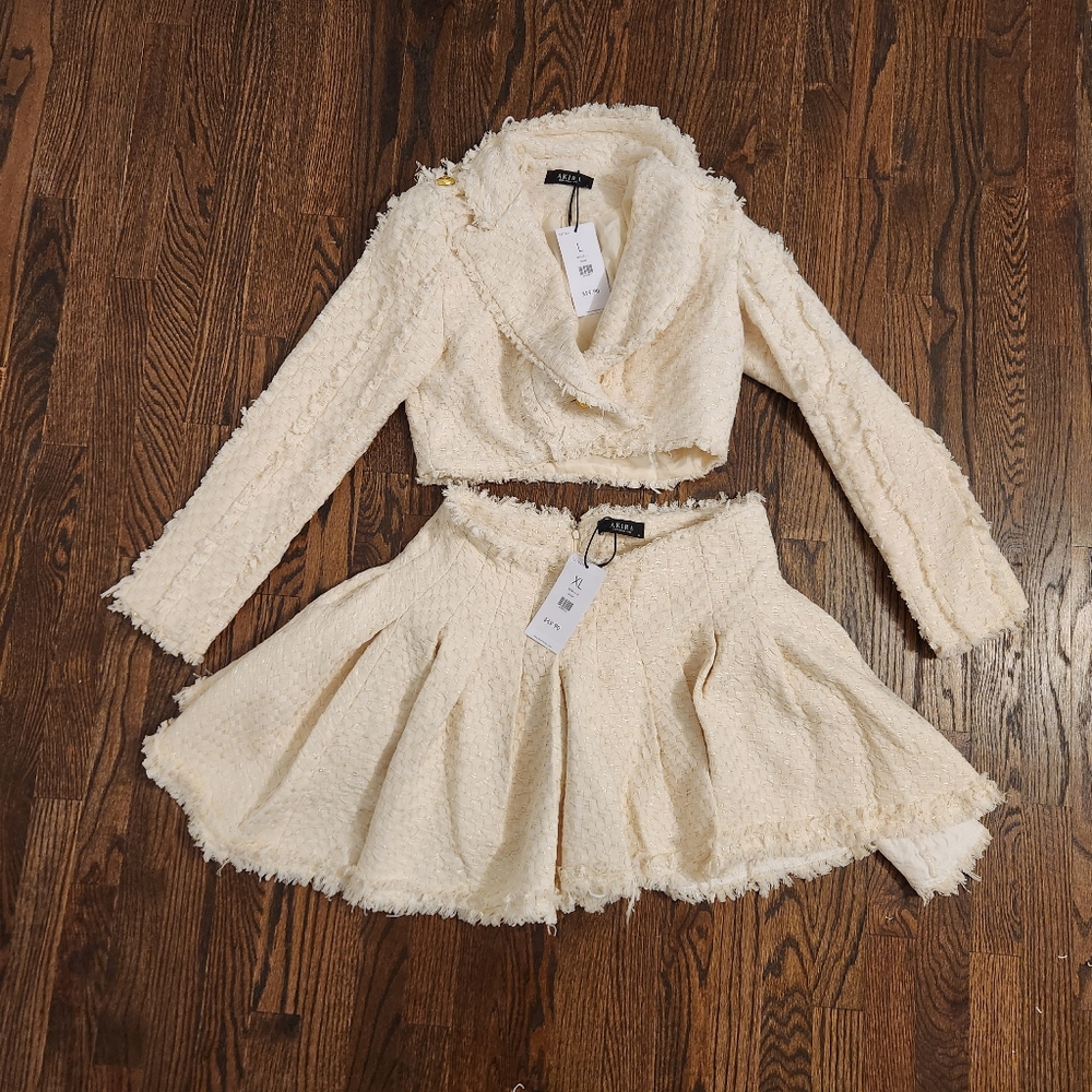 Nwt Akira Quinn Blazer And Skirt Set - Picture 7 of 9